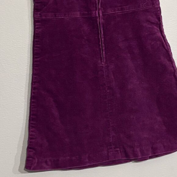 Plum Pudding | Baby Girl Purple Embellished Velvet Corduroy Dress size 3T - Picture 9 of 11